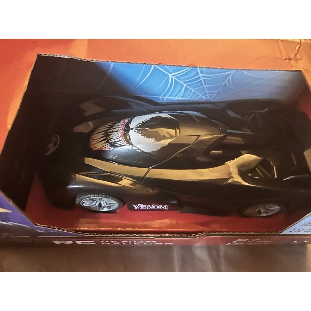 Marvel Venom RC Race Car 1:24 Scale Jada Toys Spider-Man 27MHz‎ New